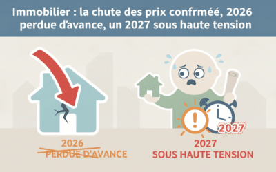 Immobilier : la chute des prix confirmée, 2026 perdue d’avance, un 2027 sous haute tension