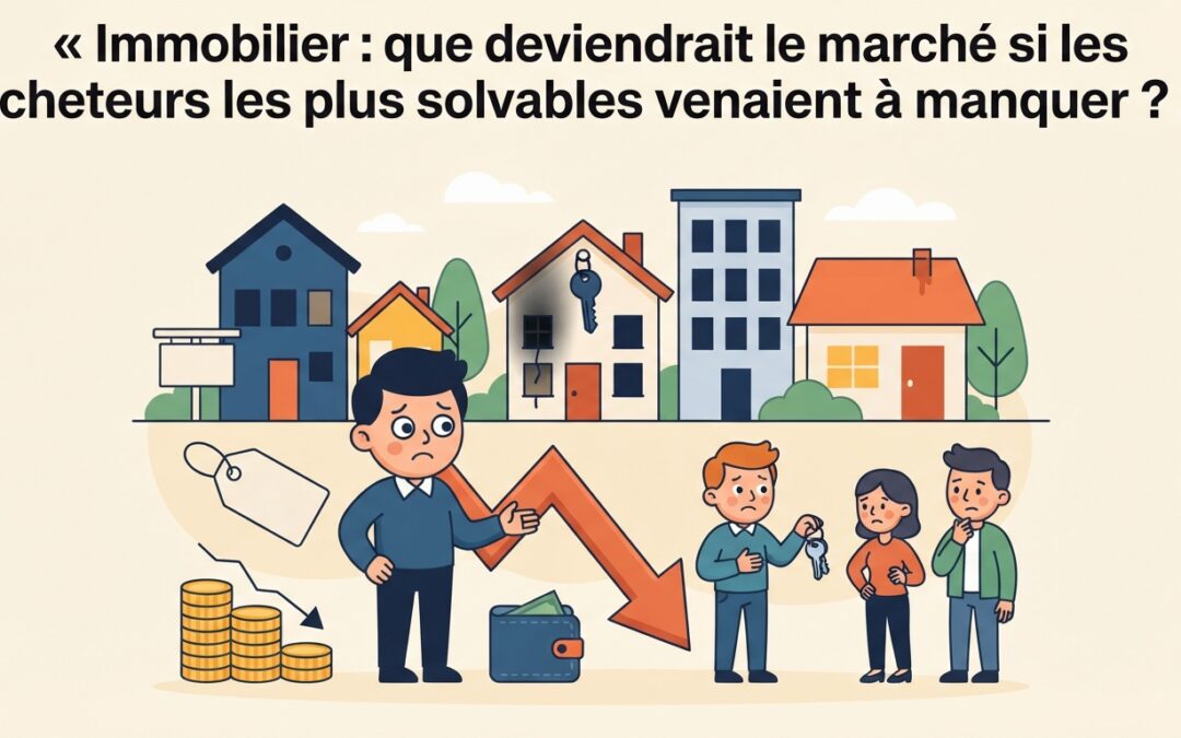 Immobilier : que deviendrait le marché si les acheteurs les plus solvables venaient à manquer ?