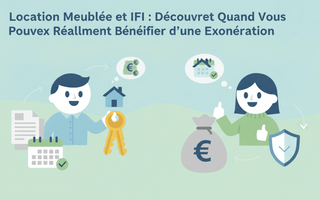 Location meublée et IFI : découvrez quand vous pouvez réellement bénéficier d’une exonération