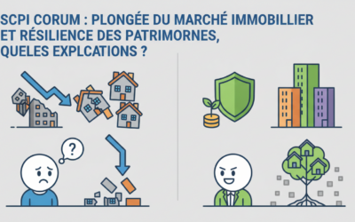 SCPI CORUM : Plongée du marché immobilier et résilience des patrimoines, quelles explications ?