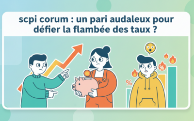 SCPI CORUM : Un pari audacieux pour défier la flambée des taux ?