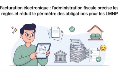 Facturation électronique : l’administration fiscale précise les règles et réduit le périmètre des obligations pour les LMNP