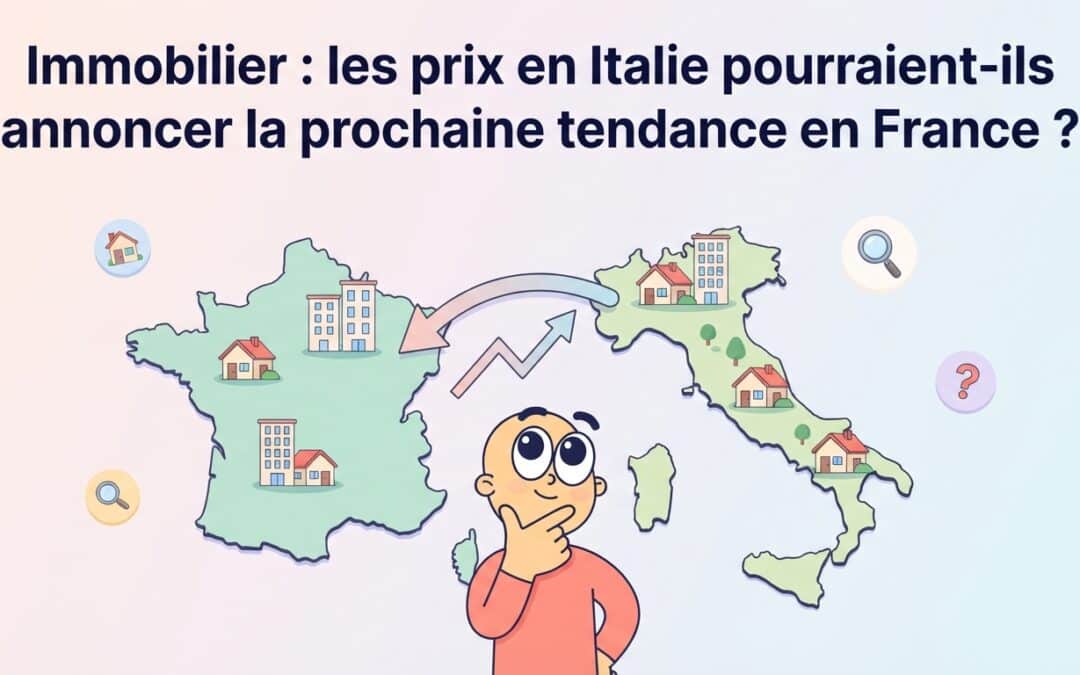 Immobilier : les prix en Italie pourraient-ils annoncer la prochaine tendance en France ?