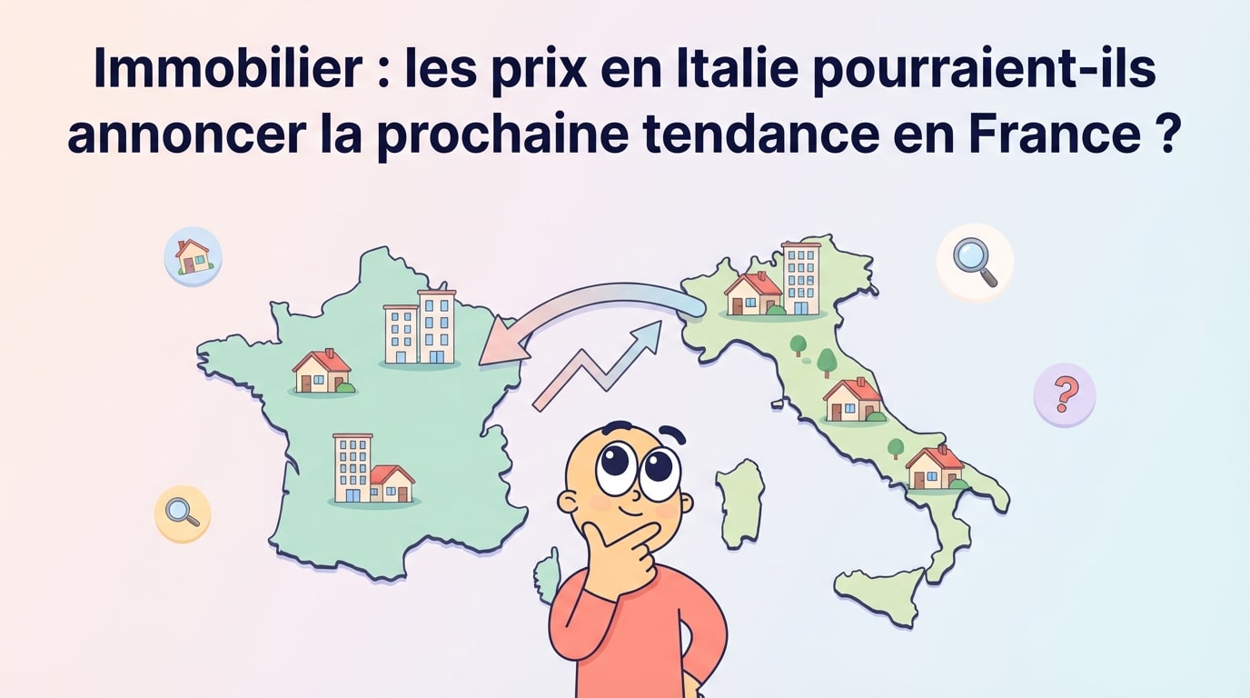 les prix immobiliers en italie évoluent : découvrez ce qu’ils révèlent et s’ils pourraient préfigurer la prochaine tendance du marché français.