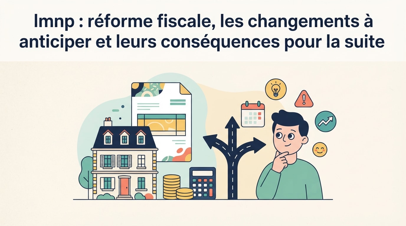 LMNP : réforme fiscale, les changements à anticiper et leurs conséquences pour la suite réforme fiscale du lmnp : découvrez les changements à anticiper et leurs conséquences sur la location meublée et vos investissements.